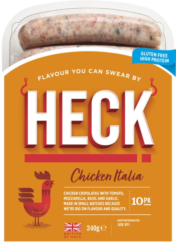 HECK Chicken Italia Sausages