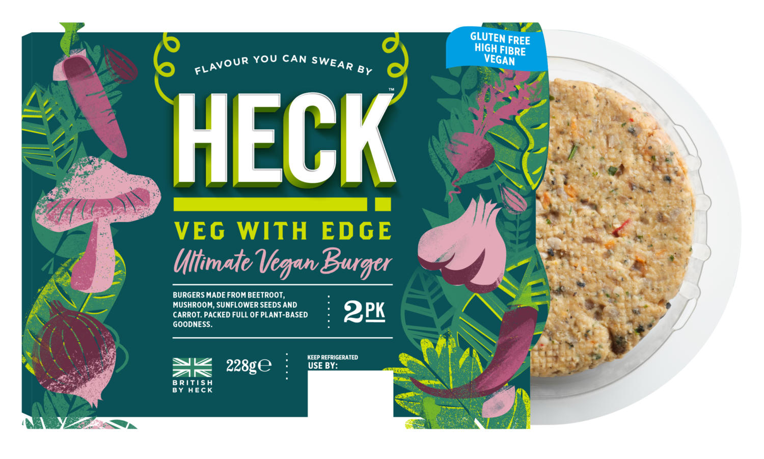 HECK Ultimate Vegan Burger