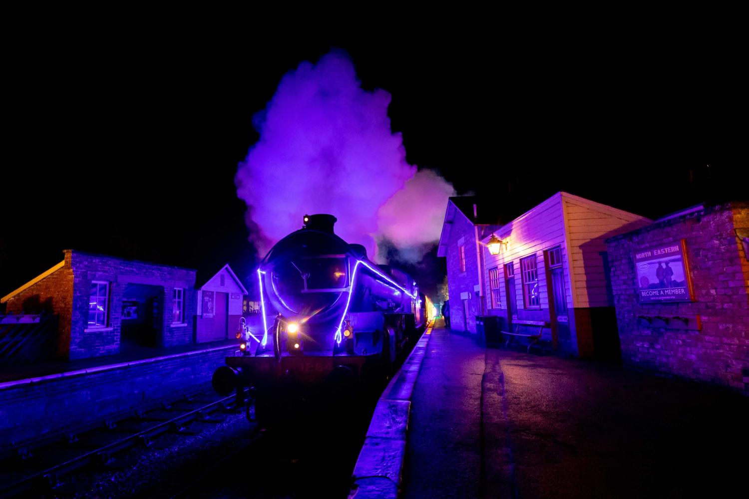 Light Spectacular Steam Train